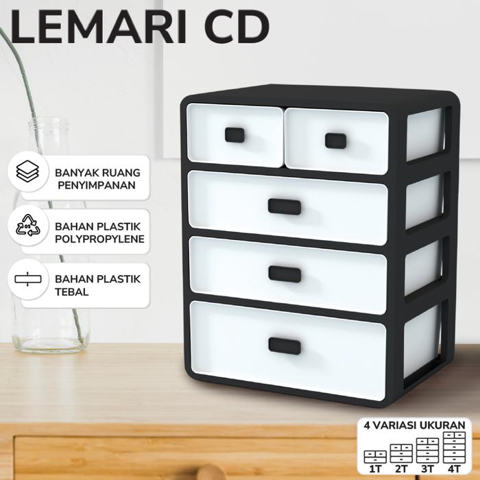 NEW AIHOMELIVING SERBAGUNA PAKAIAN DALAM KAOS KAKI STORAGE BOX LACI SUSUN STORAGE CABINET PLASTIK