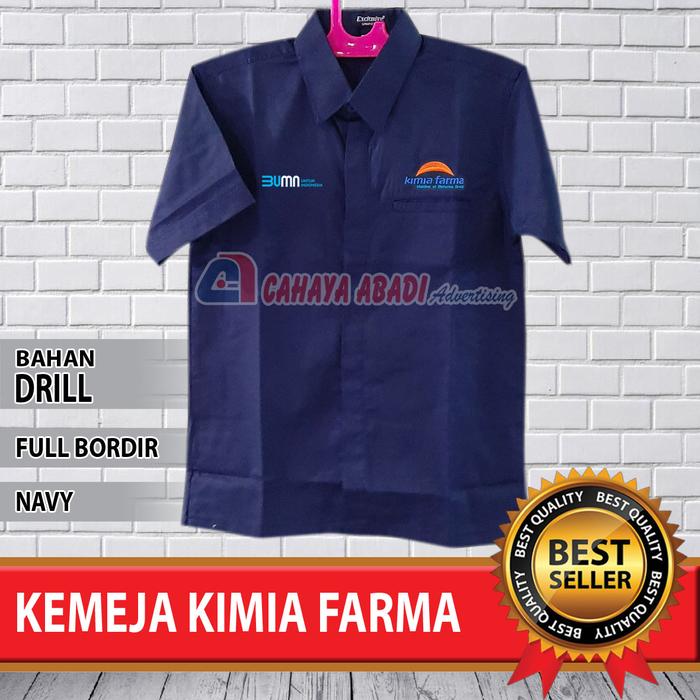 Kemeja Kimia Farma Baju Kimia Farma Seragam Kimia Farma