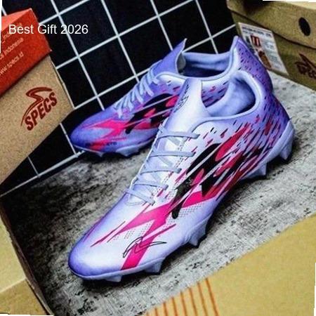 Sepatu Bola Specs Alpha XTD Pro Fg Lilac Blue Size 39-44 Asli Original Terlaris 2023 Sepatu Sepak Bo