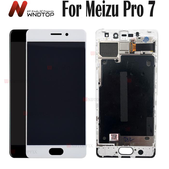 5.2" Super AMOLED  For Meizu Pro 7 LCD Display Touch Screen Digitizer