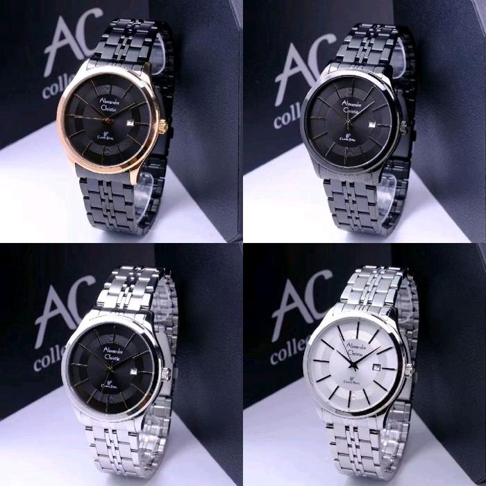 Jam Tangan Pria Alexandre Christie 8348 AC8348 AC 8348MD [ORIGINAL] Watches Stainless