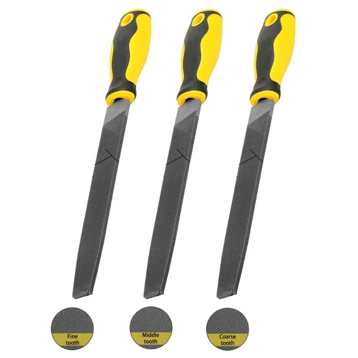 Alloy Steel Rasp File Flat, Semi-Round, File Tool for Woodworking