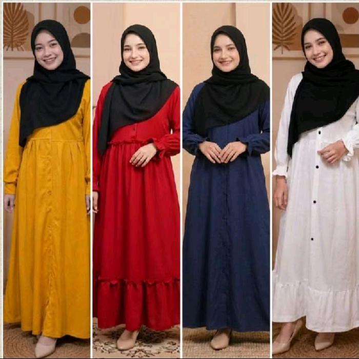 Gamis Moscrepe / Gamis Polos Cantik /