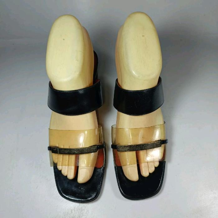 Celine original leather Italian heels 37 size woman shoes