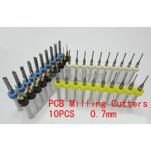 Gratis Pengiriman 10 pcs 3.175*0.7mm Carbide End Milling Bor