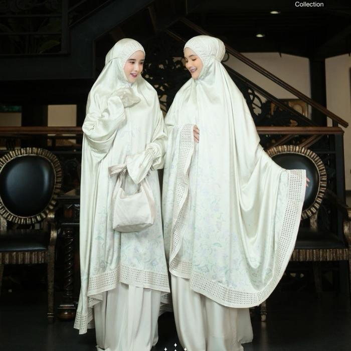 Telekung Ainun by Kazami Muslim Mukena Sajadah Mewah Dewasa