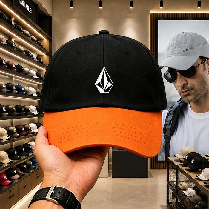 Topi Volcom Original Import Snapback Pria Wanita Streetwear Skate Nyaman Sehari-hari