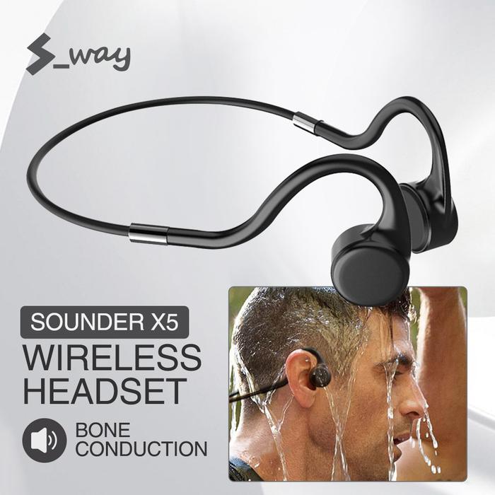 S-way Headphone Nirkabel untuk Lenovo X5, Headphone Bluetooth 5.0