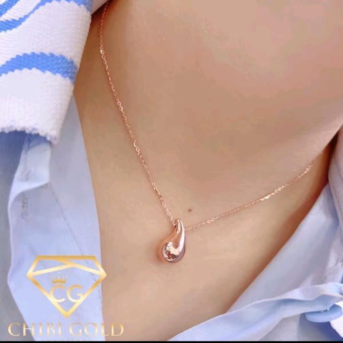 Chibi Gold - Perlabu² Anting & Kalung Labu 750 17K Chibigold