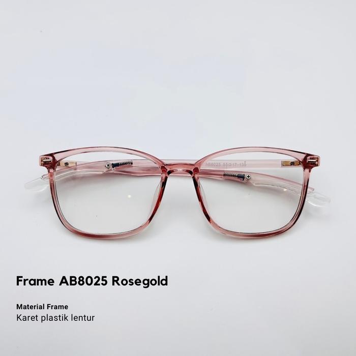 Frame AB8025 bahan karet ringan di pakai