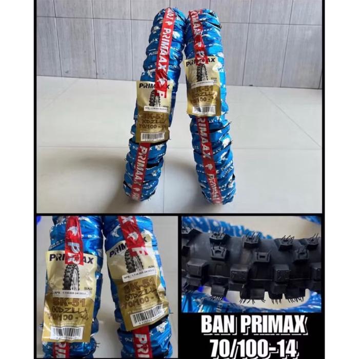 Ban primax 70/100-14   , ban primax
