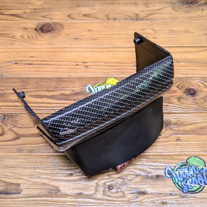 bemper belakang vespa px series carbon buntut belakang vespa px carbon