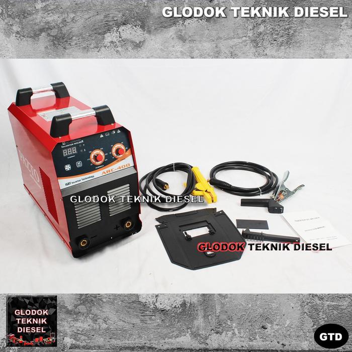 MESIN LAS INVERTER 400 A TRAFO LAS MMA 400 IGBT 3 PHASE TERBAIK