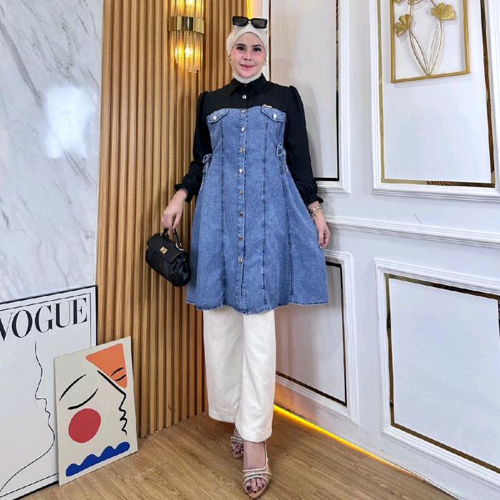Tunik zenna Jeans by Sulis