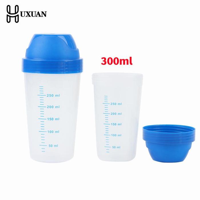 Milkshake Protein Powder Mixing Bottle Transparent Shaker Bottle