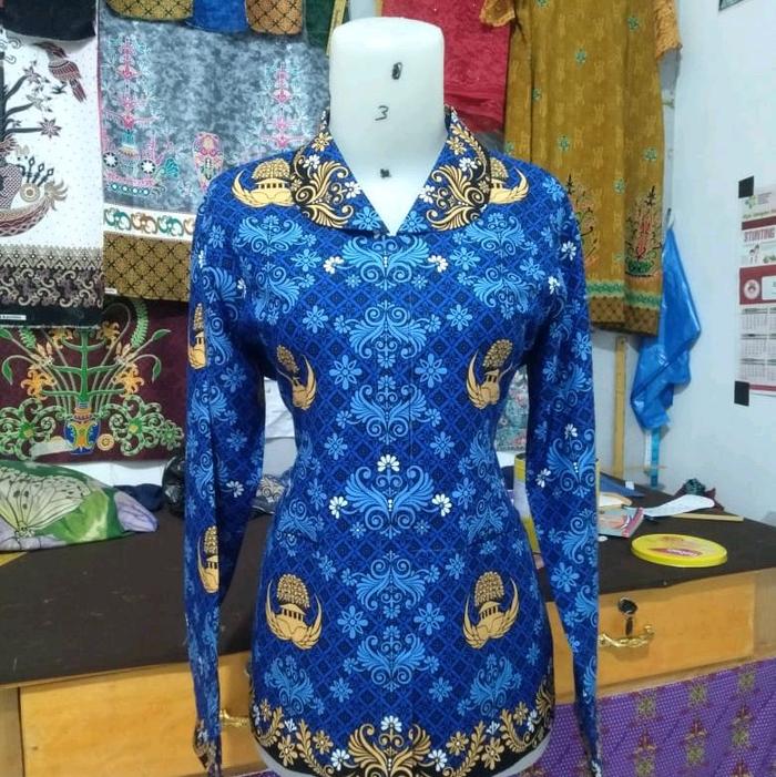 baju batik  korpri  PGRI wanita