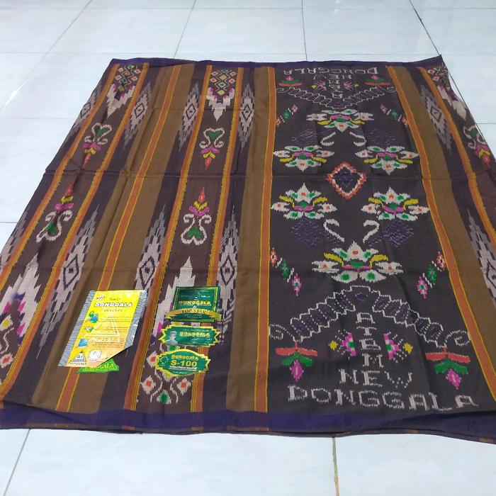 Sarung Donggala New ATBM A1 210 Sarung Sutra Jahit Tengah
