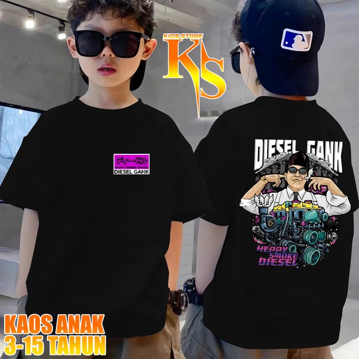 T Shirt Anak DIESEL GANK KAOS DIESEL KAOS JMD POWER DIESEL KAOS TERBAIK VOL 1 KIDSSTORE