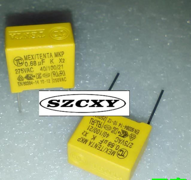 10PCS 100%Home furnishings MPX-X2-275V-684 0.68UF ±10%