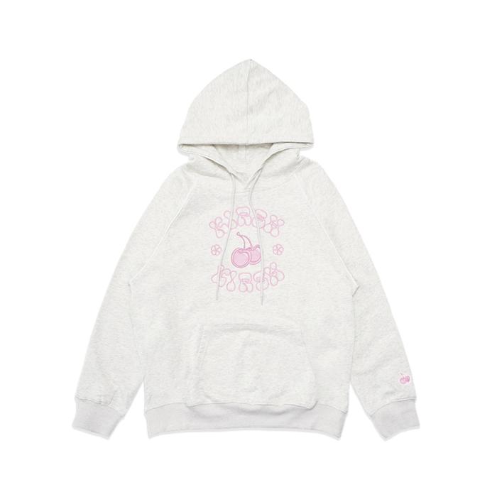 Kirsh Cherry Piping Hoodie