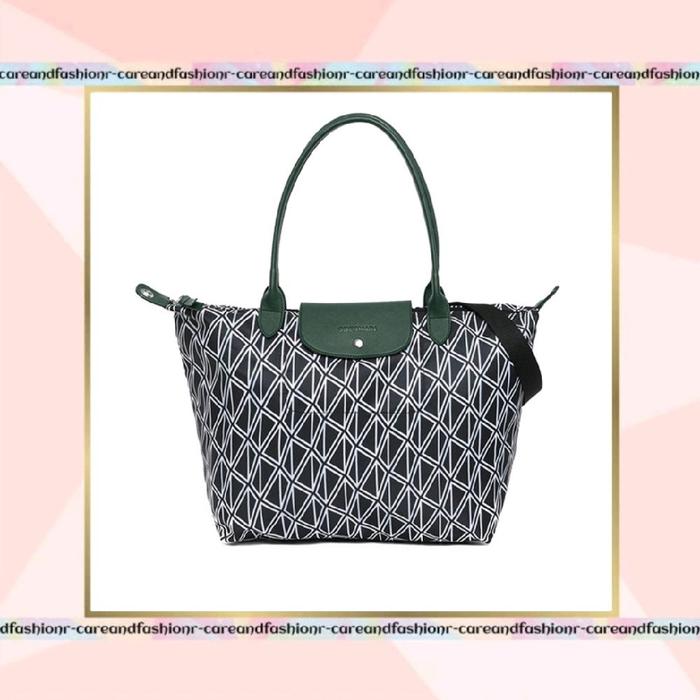 R - PRELOVED Obermain Wendy Tote Bag Green - Tas Wanita - Tas Selempang - Tas Bahu Wanita Hitam Hija