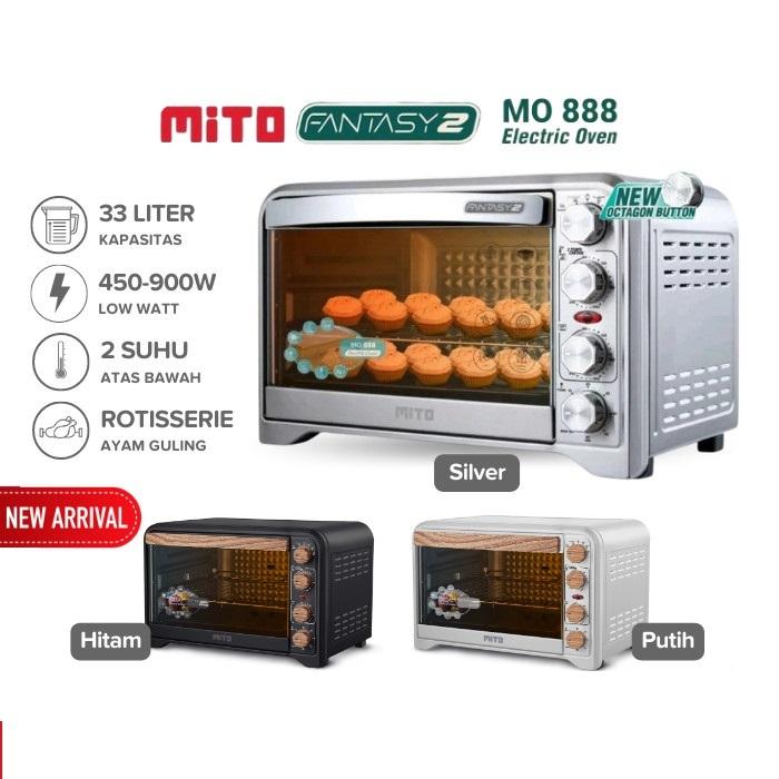 Mitochiba Oven Listrik 33L Stainless Steel