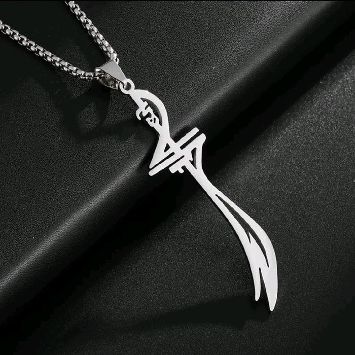 Kalung Fashion Liontin Pedang Zulfikar