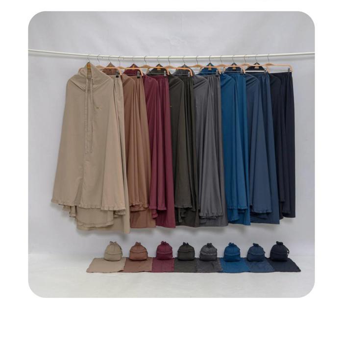 PPM - BIJOU TRAVEL MUKENA (NEW) | Mukena Travel | Mukena Atas Bawah | Mukena Travel Premium