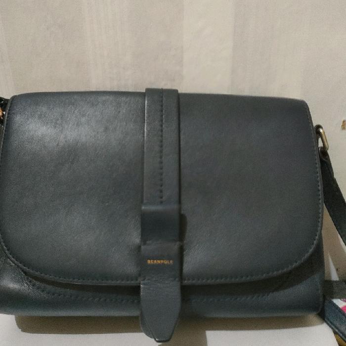 tas preloved Beanpole kulit asli