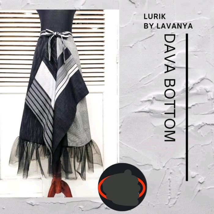 Lavanya - Dava Bottom - Rok/Bawahan Batik Lurik Panjang