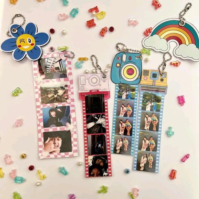 accessories photostrip keychain