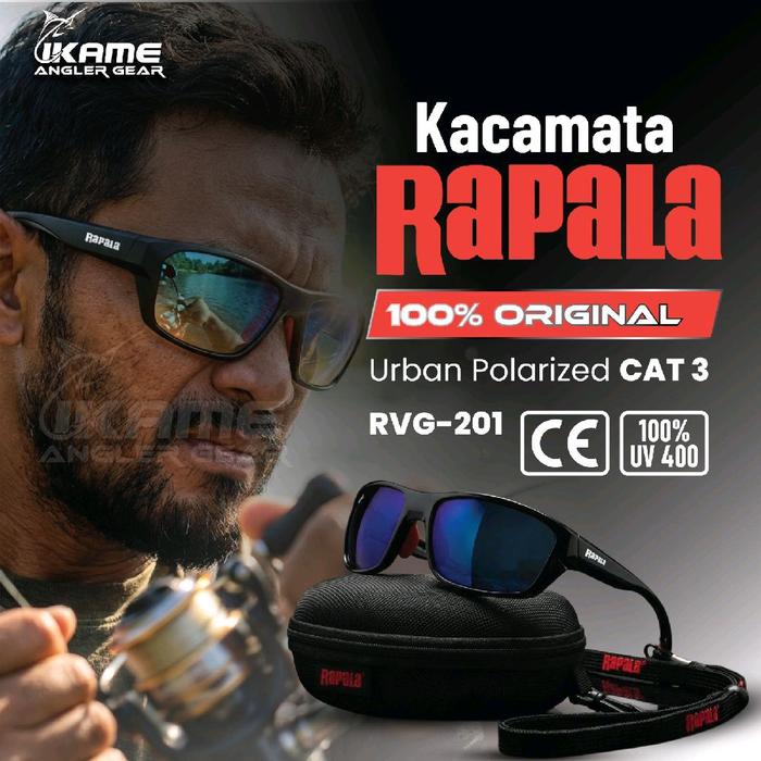Kacamata Rapala Polarized UV400 / Kacamata Mancing Rapala / Sunglasses Rapala Polarized / Kacamata O