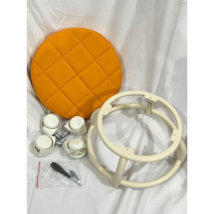 HomeShenar168 PIXIMINI Kursi Bundar / Bangku Stool / Kursi katrol / Bangku sofa dengan roda / kursi