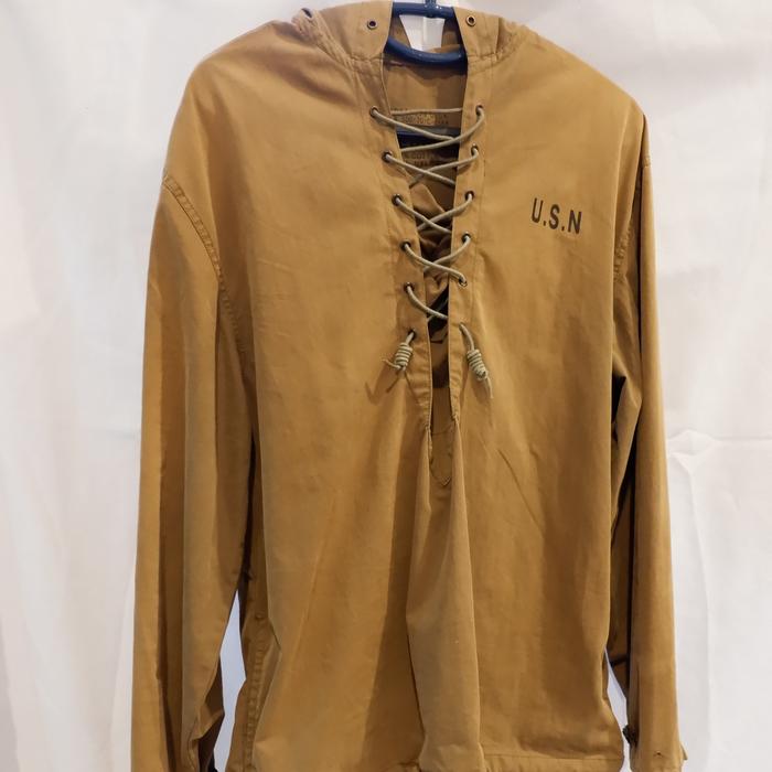 USN Anorak Jacket. Green Army