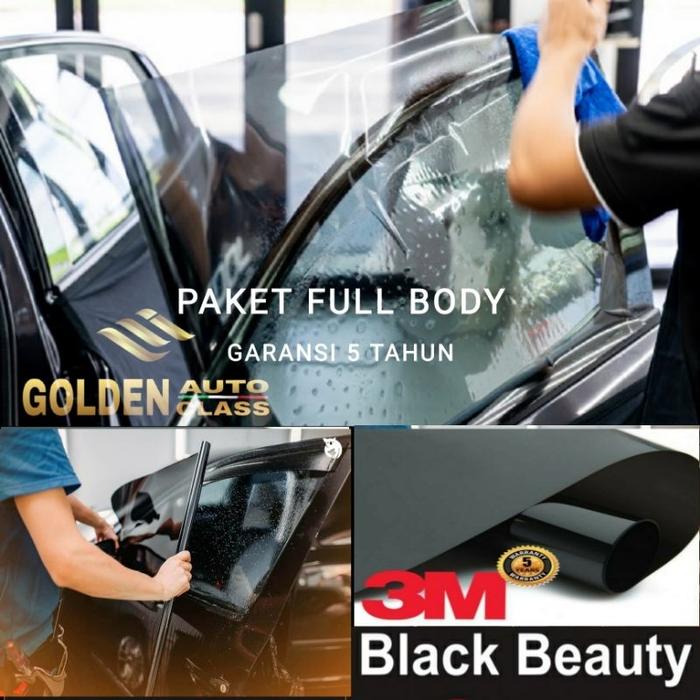 KACA FILM MOBIL MEREK 3M ASLI ORIGINAL, Kaca film merk 3M Black Beauty, Kaca film mobil depan, kaca