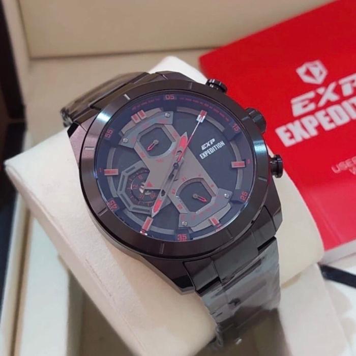 EXP 6828MF JAM TANGAN PRIA EXPEDITION EXP 6828MF / E6828M / EXPEDITION 6828 RANTAI [ORIGINAL]