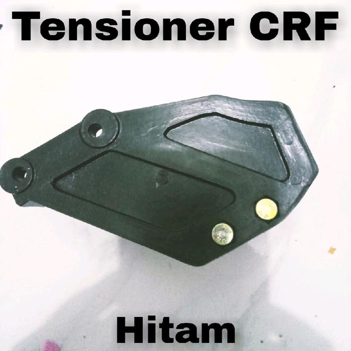 Tensioner CRF Hitam - Alat Penegang Tali Motor CRF Warna Hitam