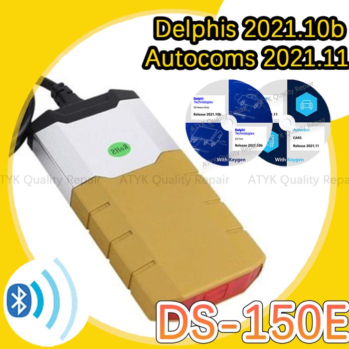 DS-150E with keygen Bluetooth delphis 2021 Autocoms 2021 ds-150 obd2