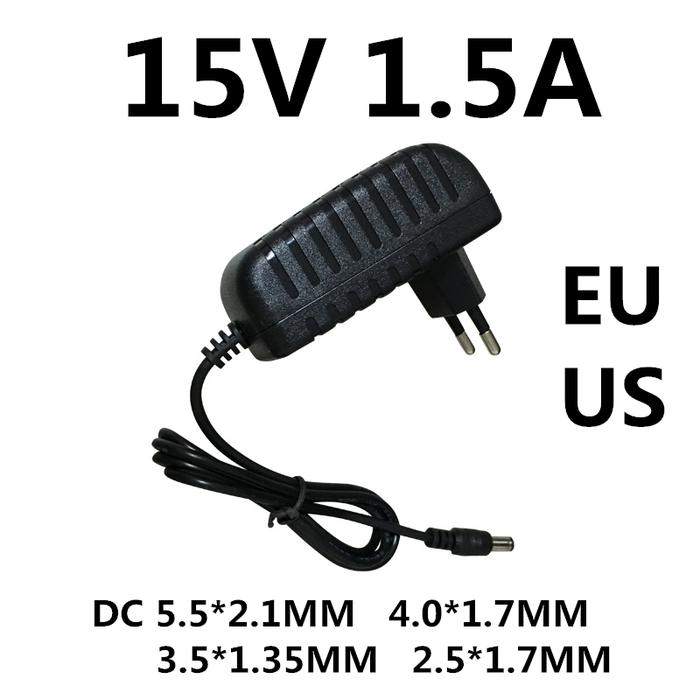Switching power supply DC 15V 1.5A AC 100-240V Converter Adapter 15V