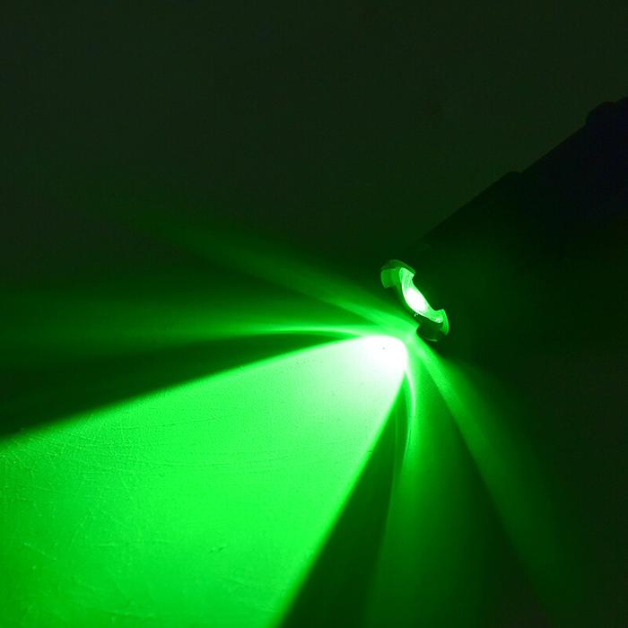 Wxfengying Lampu Sorot LED Merah/Hijau/Biru, Senter Penglihatan Malam