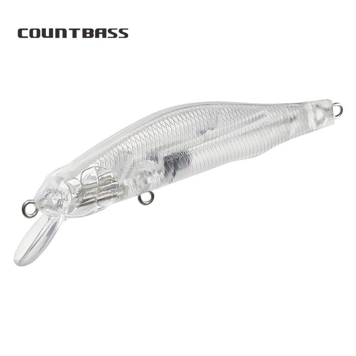 10pcs Magnet System Blank Hard Lures 82mm 90mm Unpainted Fishing
