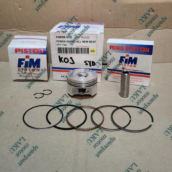 piston kit / seher paket genio KOJ / all new beat esp FIM grosir