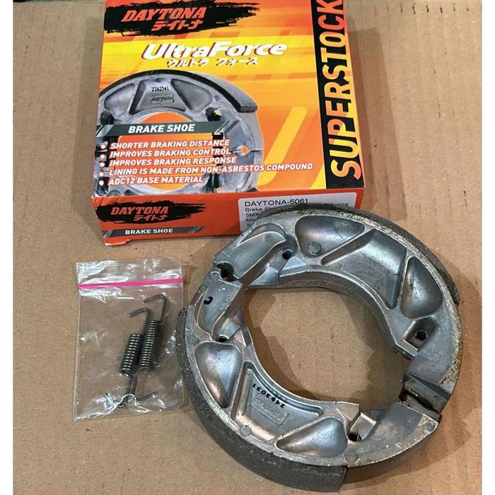 KAMPAS REM BELAKANG DAYTONA 5061 MIO SPORTY MIO J MIO M3 NOUVO FINO XRIDE MIO Z MIO GT FAZZIO SOUL G