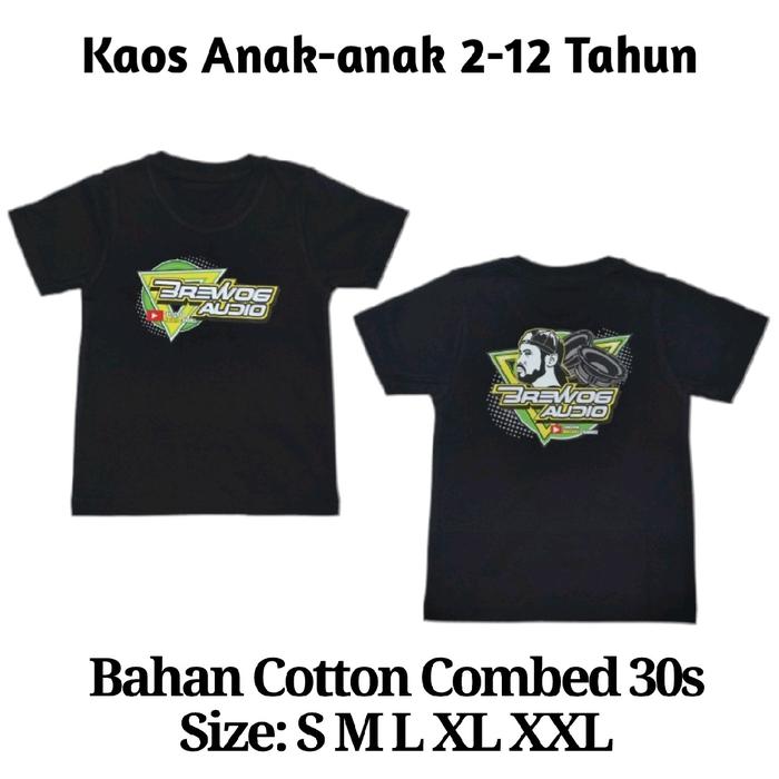 Kaos Anak-anak Brewog Audio