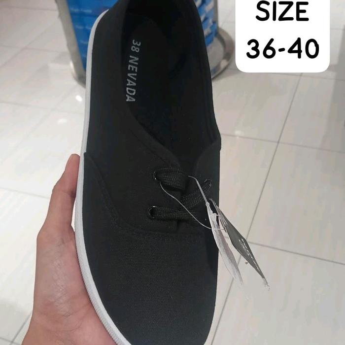 sepatu wanita hitam nevada