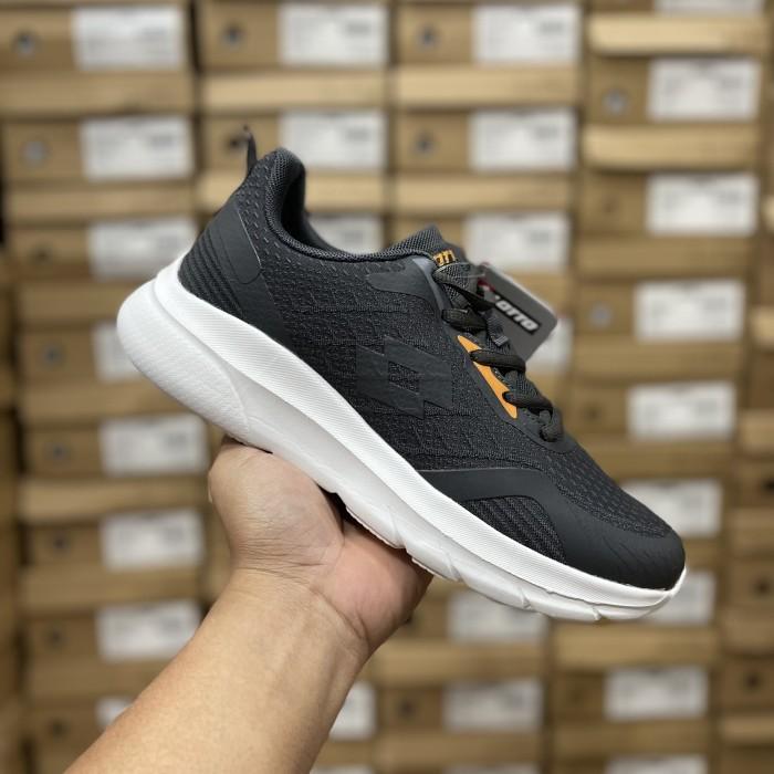 SEPATU RUNNING PRIA LOTTO BRAM DK GREY ABU LOTRU230903D ORIGINAL BNIB SHOES