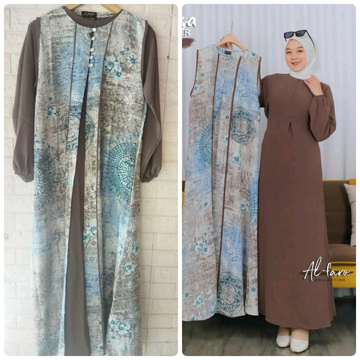 KHANSA DRESS OUTER ALFARO,.SANDRA DRESS ORI ALFARO COLLECTION , GAMIS ORI AL FARO, PEVITA DRESS ALFA
