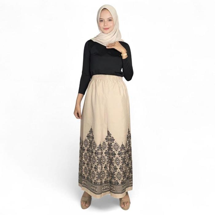 Safitiri Sarung  Dewasa Cewek Cowok Model Rok Santri Putri  Tali Pinggang Katun Wayang Gunungan