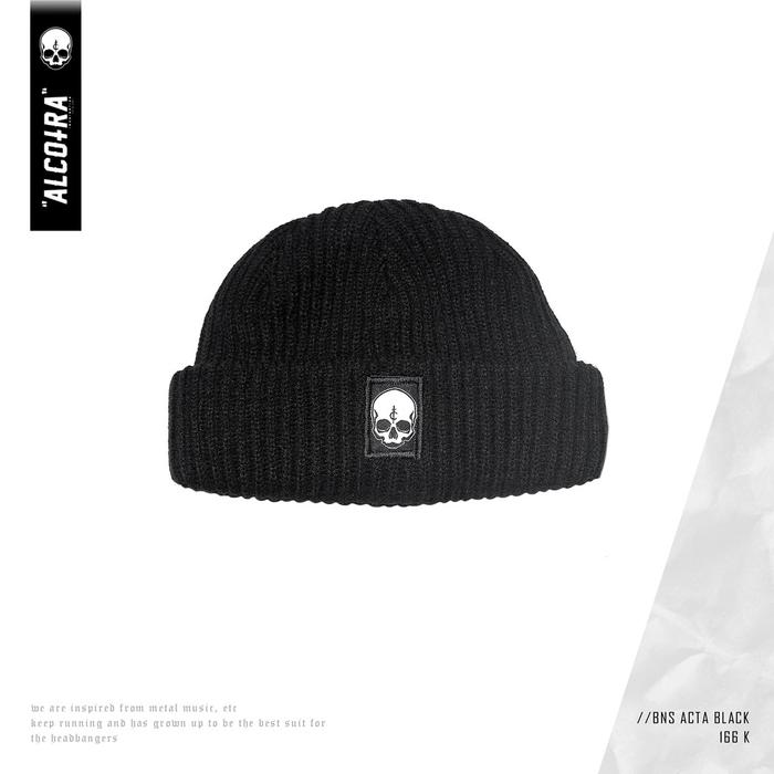 BNS SKULL BLACK / BEANIE ALCOTRA / KUPLUK ALCOTRA