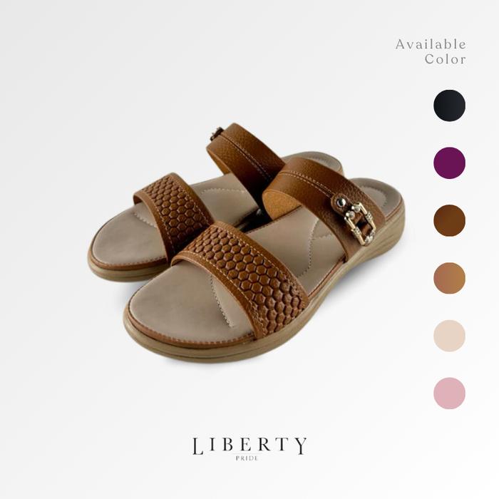Liberty Sandal Flat Wanita Levi 02 - Sendal Teplek Wanita